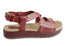 Pegada Tracie Womens Comfort Cushioned Leather Sandals Made In Brazil