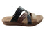 New Face Anza Womens Comfort Leather Slides Sandals Made In Brazil