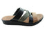 New Face Anza Womens Comfort Leather Slides Sandals Made In Brazil