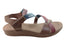 New Face Lottia Womens Comfortable Leather Sandals Made In Brazil