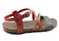 New Face Laurina Womens Comfortable Leather Sandals Made In Brazil