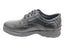 Slatters Lithgow Mens Leather Extra Wide Fit Comfortable Lace Up Shoes