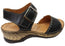 Orizonte Time Womens Comfortable European Leather Sandals