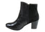 Dazzani Janine Womens Comfort Leather Heel Ankle Boots Made In Brazil