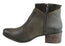 Dazzani Hilda Womens Comfortable Leather Ankle Boots Made In Brazil