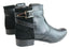 Dazzani Kimberly Womens Comfortable Leather Ankle Boots Made In Brazil