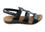 Usaflex Lani Womens Comfort Cushioned Leather Sandals Made In Brazil