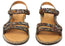 Orizonte Floral Womens Comfortable European Leather Sandals