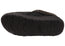 Dearfoam Mens Brendan Microfiber Suede Clog with Whipstitch Slippers