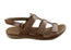 Usaflex Lani Womens Comfort Cushioned Leather Sandals Made In Brazil