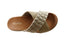 Usaflex Mela Womens Comfort Leather Slides Sandals Made In Brazil