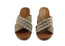 Usaflex Mela Womens Comfort Leather Slides Sandals Made In Brazil