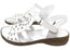 Orizonte Raya Womens Comfortable European Leather Sandals