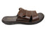 Savelli Kev Mens Comfortable Leather Slides Sandals Made In Brazil