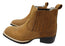 D Milton Orleans Mens Comfortable Leather Western Cowboy Chelsea Boots