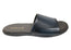 Savelli Pete Mens Comfortable Leather Slides Sandals Made In Brazil