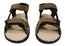 Slatters Kingsmen Mens Comfortable Adjustable Leather Sandals