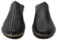Orizonte Maz Womens Comfortable Leather Closed Toe Open Back Mules