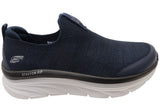 Skechers Mens D Lux Walker Quick Upgrade Extra Wide Fit Shoes