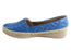 Usaflex April Womens Comfort Leather Espadrille Shoes Made In Brazil