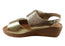 Usaflex Beckley Womens Comfortable Leather Sandals Made In Brazil