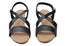 Usaflex Cassandra Womens Comfortable Leather Mid Heel Sandals