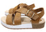 Pegada Robbina Womens Comfortable Leather Sandals Made In Brazil