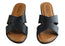 Usaflex Licia Womens Brazilian Comfy Cushioned Leather Slides Sandals