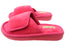 Dearfoams Womens Comfortable Mickey Terry Adjustable Slide Slippers