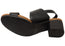 Usaflex Lorrie Womens Comfortable Leather Mid Heel Sandals