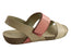 Andacco Mira Womens Comfortable Leather Sandals Made In Brazil