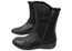 Planet Shoes Wells Womens Comfortable Leather Mid Calf Boots