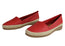 Flex & Go Womens Comfortable Espadrille Leather Flats Made In Portugal