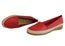 Flex & Go Womens Comfortable Espadrille Leather Flats Made In Portugal