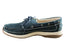 Slatters Shackle Mens Comfortable Leather Boat Shoes