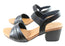 Usaflex Polli Womens Comfortable Leather Mid Heel Sandals
