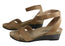 Naot Wand Womens Leather Comfortable Wedge Sandals
