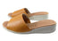 Usaflex Sunrise Womens Comfort Leather Slides  Made In Brazil