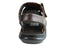 Savelli Kain Mens Leather Comfortable Cushioned Sandals Made In Brazil