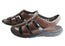 Savelli Kain Mens Leather Comfortable Cushioned Sandals Made In Brazil