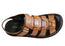 Savelli Kain Mens Leather Comfortable Cushioned Sandals Made In Brazil