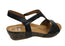 Scholl Orthaheel Julie Womens Comfort Supportive Wedge Leather Sandals