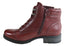 Planet Shoes Melanie Womens Leather Ankle Boots With Arch Support