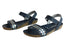 Andacco Teto Womens Comfortable Leather Flat Sandals Made In Brazil