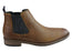 Savelli Legend Mens Comfort Leather Chelsea Dress Boots Made In Brazil