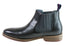 Savelli Legend Mens Comfort Leather Chelsea Dress Boots Made In Brazil