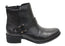 Via Paula Lotus Womens Comfortable Brazilian Leather Ankle Boots