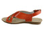 Andacco Veronique Womens Comfort Flat Leather Sandals Made In Brazil