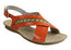 Andacco Veronique Womens Comfort Flat Leather Sandals Made In Brazil