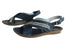 Andacco Veronique Womens Comfort Flat Leather Sandals Made In Brazil